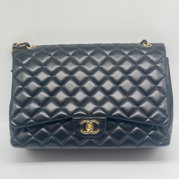 CHANEL Handbags - SOLD
Chanel Classic Maxi Double Flap Shoulder Bag (2012)